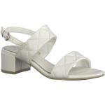 Dámské Sandály Marco Tozzi v bílé barvě v minimalistickém stylu ze syntetiky ve velikosti 41 ve slevě na léto 