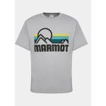 Marmot T-Shirt Coastal M14253 Šedá Regular Fit