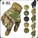 Pánské Palcové rukavice v army stylu z mikrovlákna ve velikosti L 
