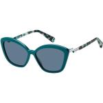 Dámské Cat Eye sluneční brýle MAX & CO. v modré barvě z plastu 