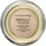 Make-up Max Factor Miracle Touch v béžové barvě s vysokým krytím krémový look 