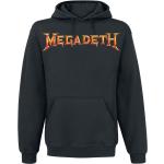 Pánské Mikiny v černé barvě s motivem Megadeth ve slevě 