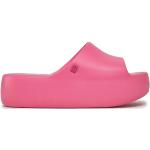 Dámské Pantofle na platformě Melissa v růžové barvě na léto 