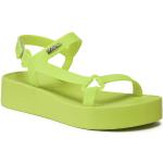 Dámské Sandály na platformě Melissa v zelené barvě ve velikosti 39 ve slevě na léto 