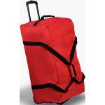 Textilní kufry Member's v červené barvě z látky o objemu 106 l 
