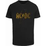 Topy MERCHCODE v černé barvě ve velikosti L bez rukávů s motivem AC/DC 