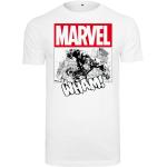 Pánské tričko krátký rukáv // Merchcode / Avengers Smashing Hulk Tee white