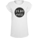 Merchcode Tričko 'Coca Cola' bílá / černá