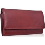Mercucio Dámská kožená peněženka - Bordeaux - One size