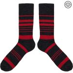 Pánské Ponožky Woox v tmavě červené barvě Merino ve velikosti 42 s motivem Czech Republic - Fanshop ve slevě 