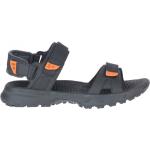Pánské Outdoor sandály Merrell v černé barvě z gumy ve velikosti 44,5 ultralehké ve slevě na léto 