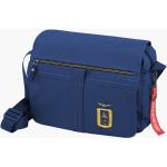 Messenger tašky přes rameno AERONAUTICA MILITARE v modré barvě s kapsou na notebook 