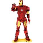 3D puzzle v šedé barvě z ocele s motivem Iron Man 