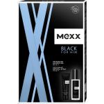 Pánské Sprchové a koupelové přípravky Mexx Black o objemu 75 ml v rozprašovači osvěžující v dárkovém balení s dřevitou vůní 