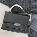 Dámské Designer Luxusní kabelky Michael Kors Cece v černé barvě z kůže 