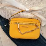 Dámské Designer Luxusní kabelky Michael Kors ve zlaté barvě 