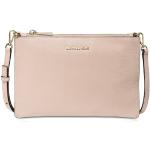 Michael Kors Pebble Leather Double Pouch Crossbody Soft Pink