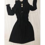 Dámské Designer Šaty Michael Kors v černé barvě 