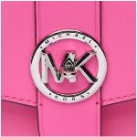 Dámské Designer Luxusní kabelky Michael Kors Greenwich v růžové barvě z kůže 