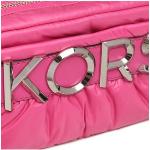 Dámské Designer Messenger tašky přes rameno Michael Kors v růžové barvě z látky 