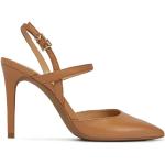 Dámské Designer Kožené sandály Michael Kors Flex v hnědé barvě z kůže ve velikosti 38 na léto 