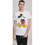 Pánská  Trička s krátkým rukávem MERCHCODE v šedé barvě ve velikosti 4 XL s krátkým rukávem s motivem Mickey Mouse a přátelé Mickey Mouse s motivem myš ve slevě plus size 