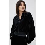 Dámská  Jarní a podzimní móda Emporio Armani v černé barvě z polyesteru ve velikosti 9 XL ve slevě 