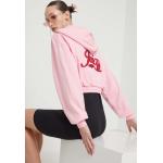 Dámské Rozepínací mikiny s kapucí Juicy Couture v růžové barvě ve velikosti M 