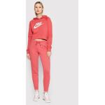 Nike Mikina Sportswear Essential CJ6327 Růžová Loose Fit