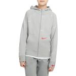 Dětské mikiny Nike Sportswear v šedé barvě 