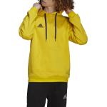 Pánské Rozepínací mikiny s kapucí adidas v žluté barvě ve slevě 