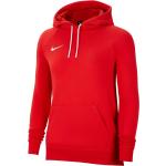 Dámské Rozepínací mikiny s kapucí Nike v červené barvě z bavlny ve velikosti XS ve slevě 
