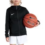 Dětské mikiny s kapucí Nike Team v černé barvě ve slevě 