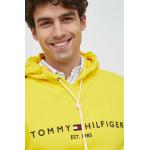 Pánské Rozepínací mikiny s kapucí Tommy Hilfiger v žluté barvě ve velikosti L 
