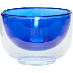 Misky a mísy Hübsch v modré barvě v elegantním stylu ze skla vhodné do myčky nadobí 