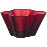 Misky a mísy Iittala v červené barvě v elegantním stylu ze skla vhodné do myčky nadobí 