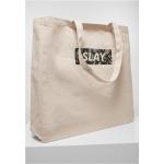 Mister Tee / SLAY Oversize Canvas Tote Bag offwhite