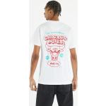 Pánská  Trička s krátkým rukávem Mitchell & Ness v bílé barvě ve velikosti L s krátkým rukávem s motivem Chicago Bulls 