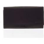 Dámské Luxusní peněženky Diviley v černé barvě v elegantním stylu z kůže ve slevě 