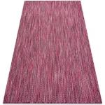 Moderní FISY koberec SISAL 20774 Čtverce, melanž růžový 80x150 cm