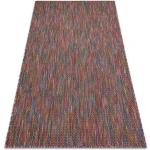 Moderní FISY koberec SISAL 20776 Cikcak, melanž růžový 80x150 cm