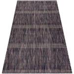 Moderní koberec SIZAL FISY Pruhy 20777A, hnědý, fialový 80x150 cm