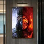 Moderní online hry Mortal Kombat Malba na plátno Plakáty a obrázky Nástěnná umělecká dekorace do obývacího pokoje Domácí dekorace