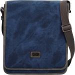 Pánské Kožené tašky přes rameno Lee Cooper v modré barvě v moderním stylu z koženky ve slevě 