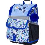 Dětské Školní batohy v modré barvě s vnitřním organizérem pro věk pro 1. stupeň ve slevě 
