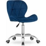 Kancelářské židle v modré barvě z plastu 