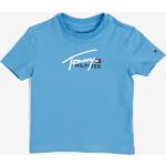 Dětská trička s krátkým rukávem Chlapecké ve světle modré barvě ve velikosti 18 měsíců od značky Tommy Hilfiger z obchodu BezvaSport.cz 