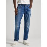 Pánské Straight Fit džíny Pepe Jeans v modré barvě z džínoviny šířka 33 délka 30 