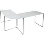 Psací stoly v minimalistickém stylu ze skla 