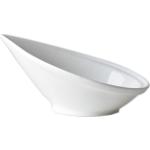 Salátové mísy v bílé barvě v minimalistickém stylu z porcelánu 